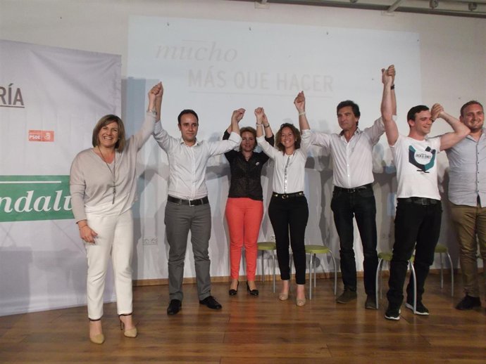 Acto del PSOE en Grazalema (Cádiz)