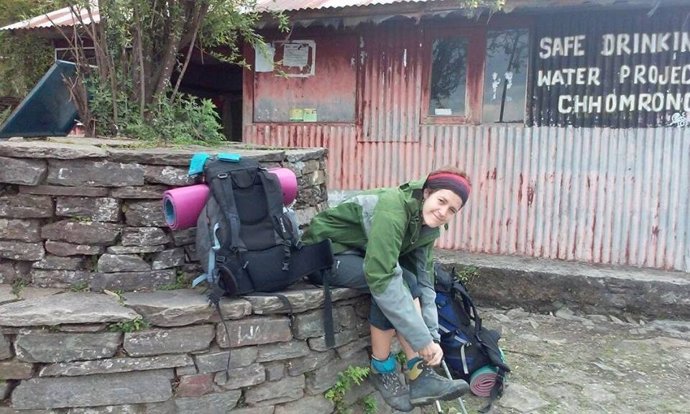 Isabel Ortiz Sainz, la joven montañera cántabra desaparecida en Nepal 