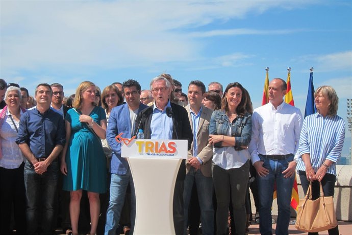 El alcalde de Barcelona, Xavier Trias (CiU)