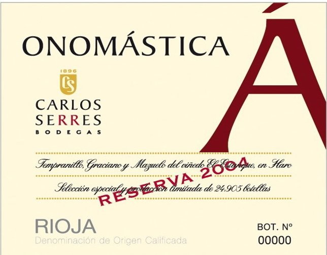 Tinto de Carlos Serres