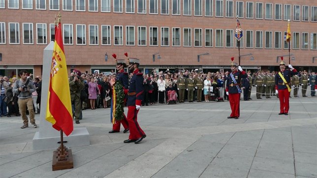Jura de bandera civil en Ávila