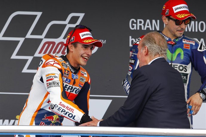 Marc Márquez Rey Juan Carlos Jerez de la Frontera