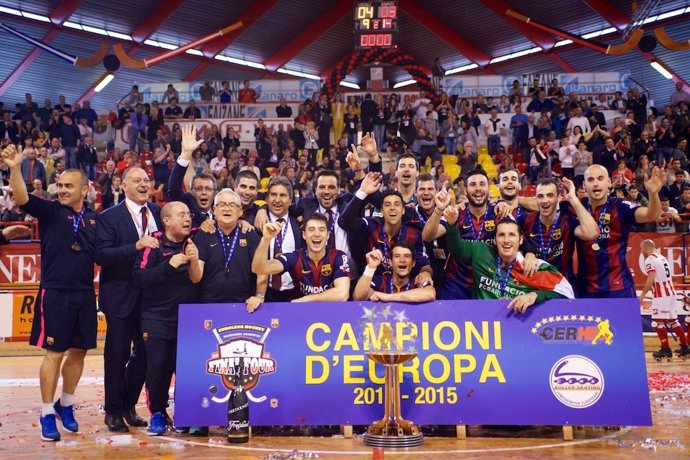 El Barça se proclama campeón de la Liga Europea