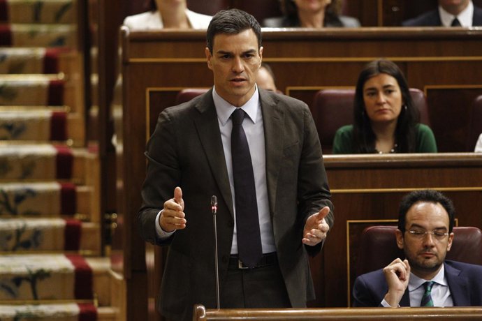 Pedro Sánchez en el Congreso