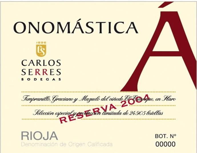 Tinto de Carlos Serres