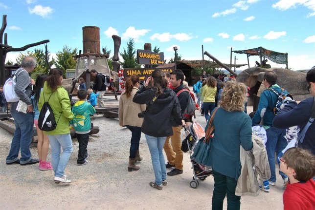 Territorio Dinópolis registra más de 5.300 vistas durante el puente de mayo