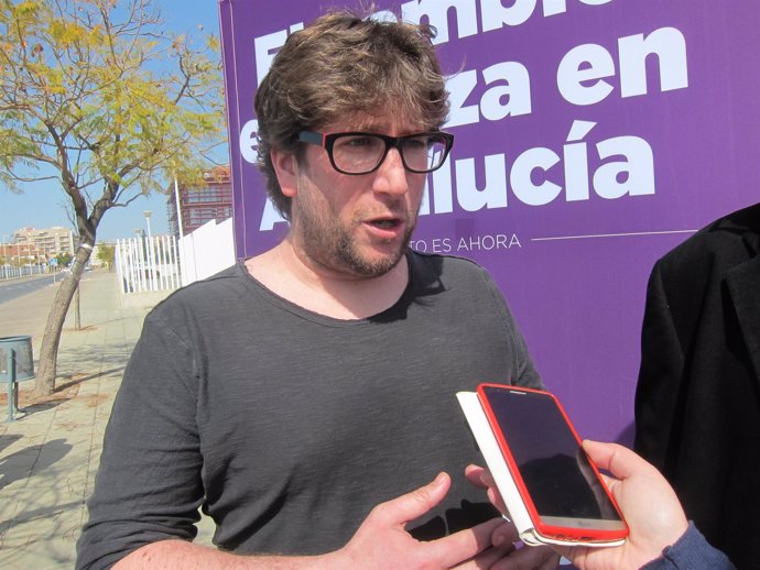 El eurodiputado de Podemos Miguel Urbán. 