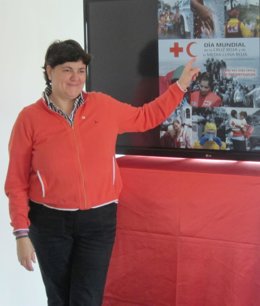 La presidenta de Cruz Roja Valladolid, Marta Varas