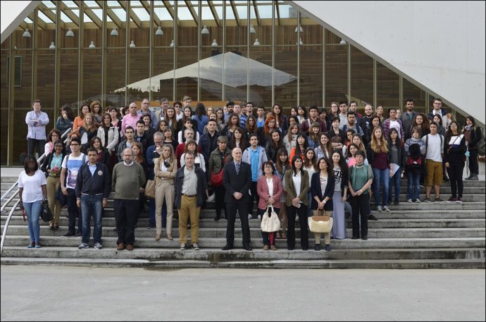Concentración en la UPV/EHU.