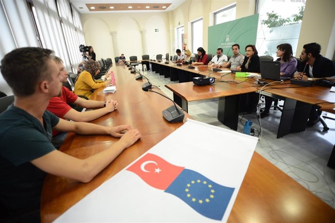 Recepción de las autoridades turcas en Granada