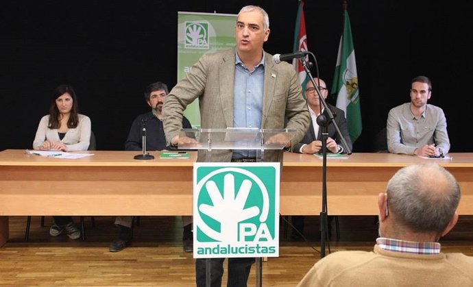El secretario general del PA, Antonio Jesús Ruiz.