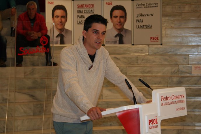 Daniel Fernández, secretario organización PSOE Santander 
