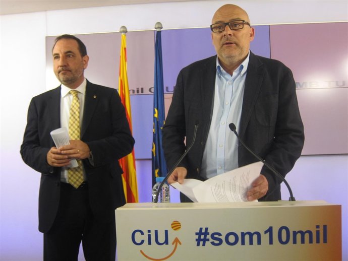 Ramon Espadaler y Lluís Coromines