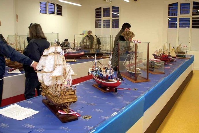 Exposición de maquetas navales