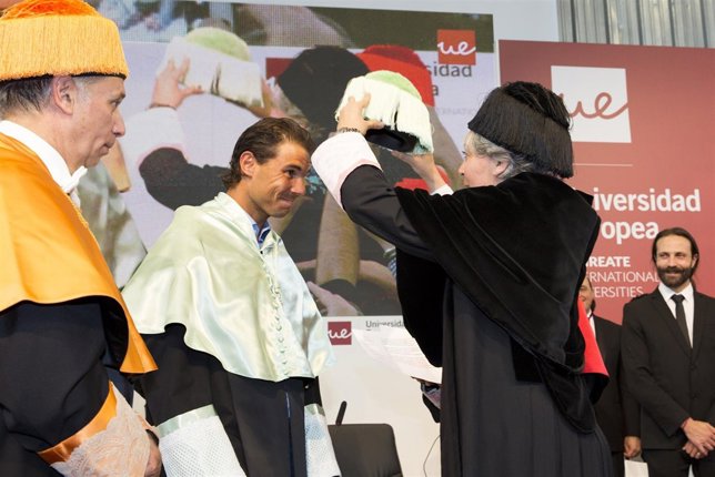 Nadal, investido Doctor Honoris Causa por la Universidad Europea