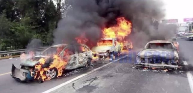 Segundo día de violencia en Jalisco, México