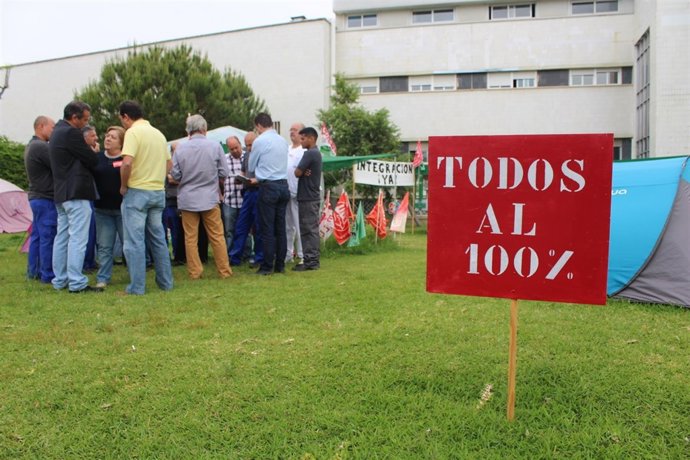 Maíllo se reúne con el personal de mantenimiento del SAS