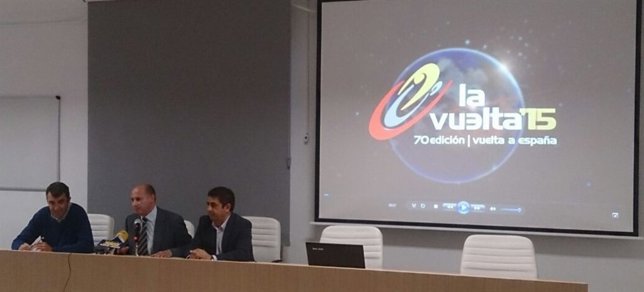 Presentación de la etapa de la Vuelta Ciclista a España que comienza en Jódar
