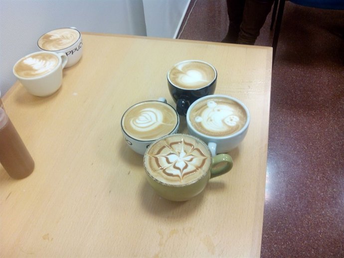 Presentación de cafés