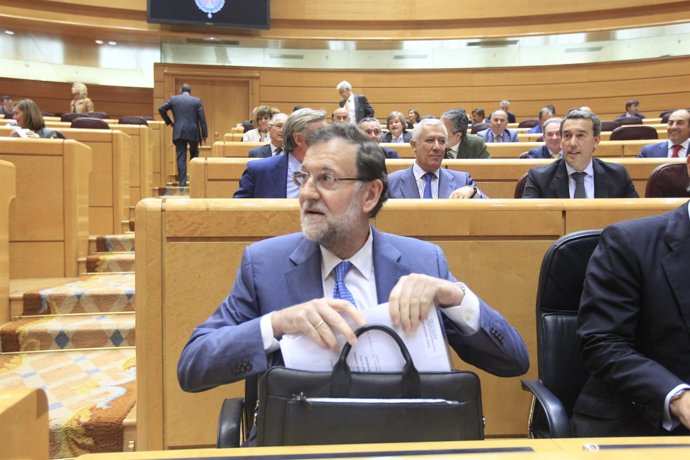 Mariano Rajoy en el Senado