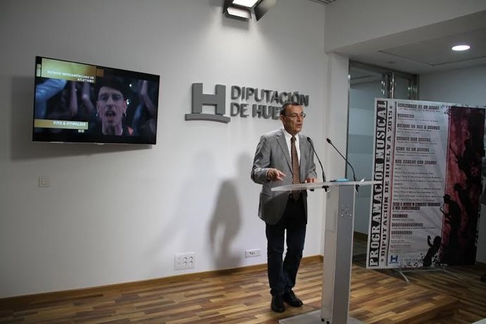El presidente de la Diputación de Huelva, Ignacio Caraballo.