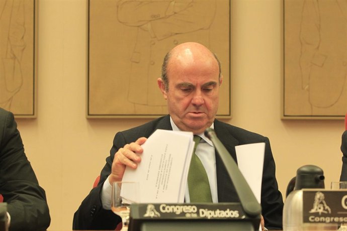 Luis de Guindos en el Congreso