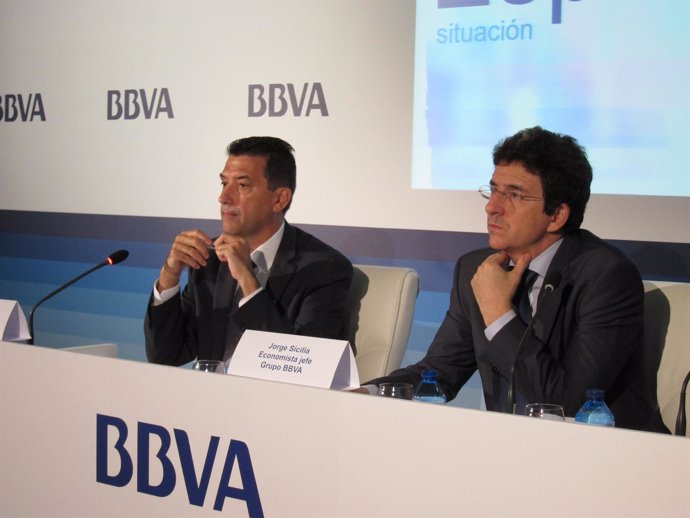Rafael Doménech, Jorge Sicilia (BBVA)