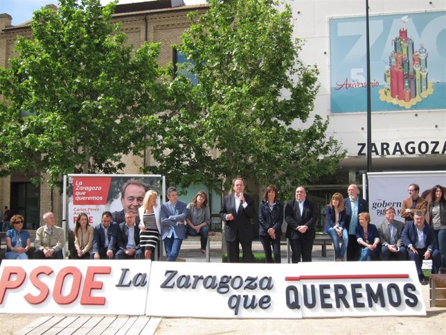 Pérez Anadón ha presentado este martes la candidatura del PSOE a la Alcaldía