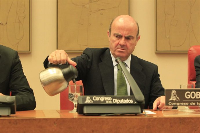 Luis de Guindos en el Congreso