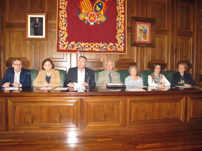 Presentación del XXIV Encuentro de Mayores de Aragón, que se celebrará en Teruel