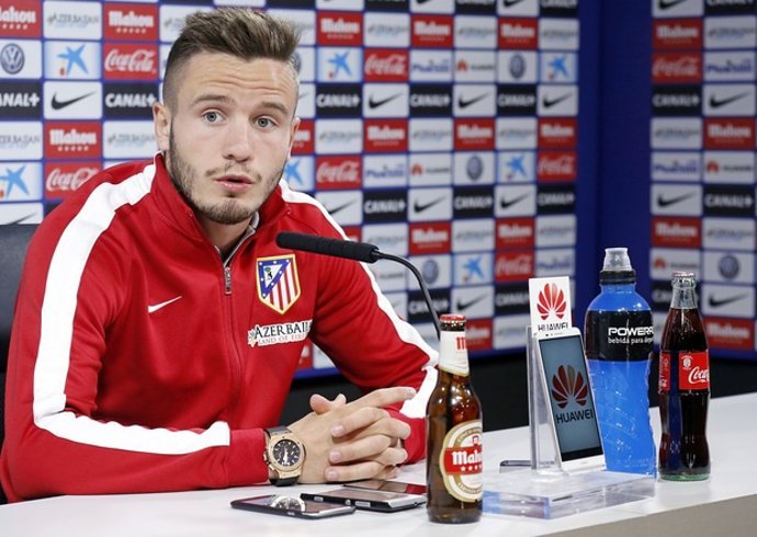 Saúl Ñíguez en rueda de prensa