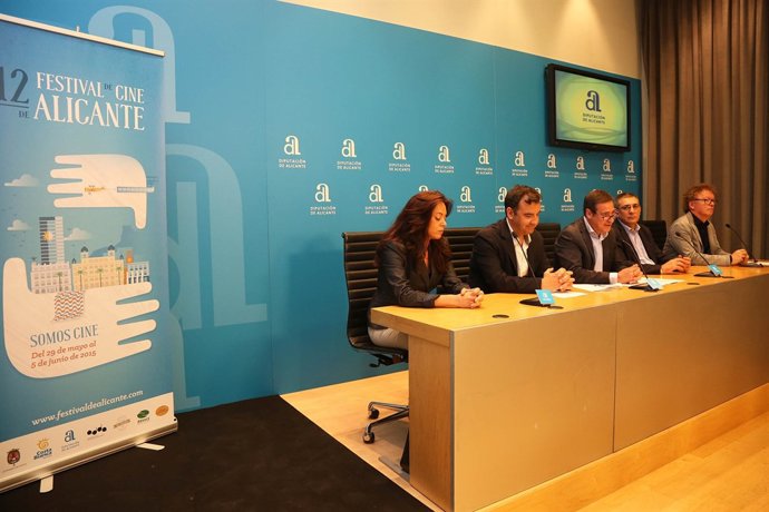 Presentación del Festival de Cine de Alicante en la Diputación