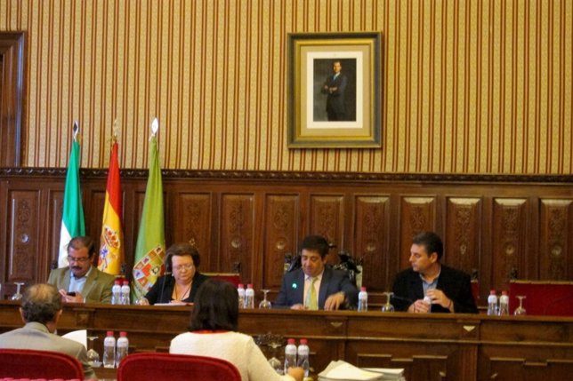 Pleno ordinario de mayo de 2015 de la Diputación de Jaén.