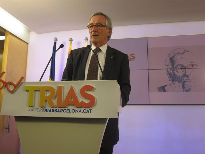 El alcalde de Barcelona, Xavier Trias
