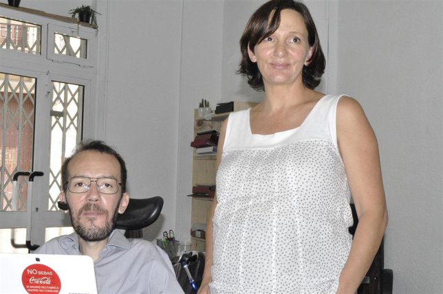 Carolina Bescansa y Pablo Echenique (Podemos)