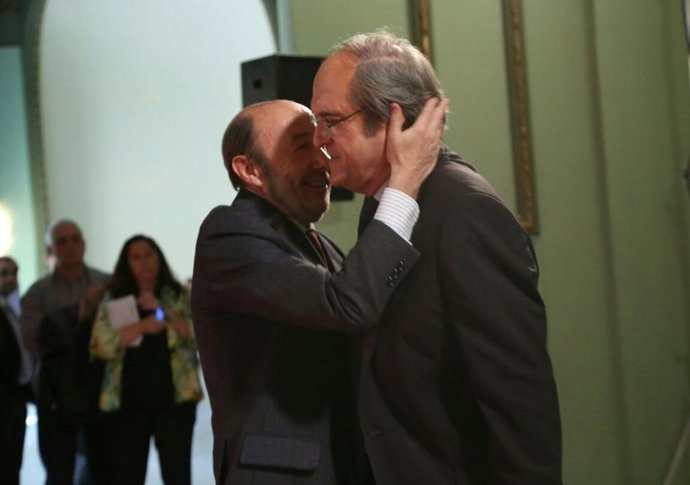 Ángel Gabilondo y Alfredo Pérez Rubalcaba