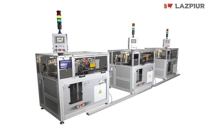 Máquina entregada por Lazpiur.