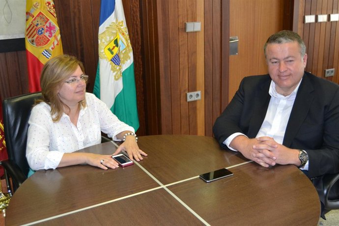 Bernabé con Martínez