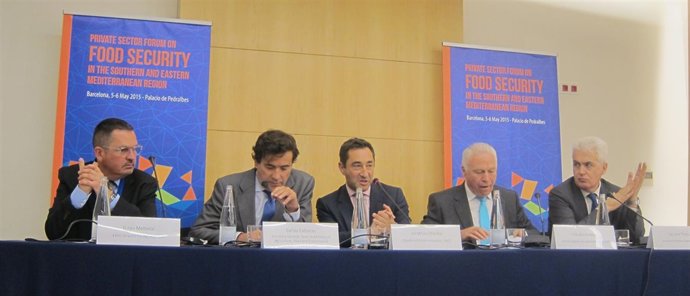 G.Mettetal (Berd), C.Cabanas, J.Charles, C.Cortese (UpM) y L.Thomas (Fao)