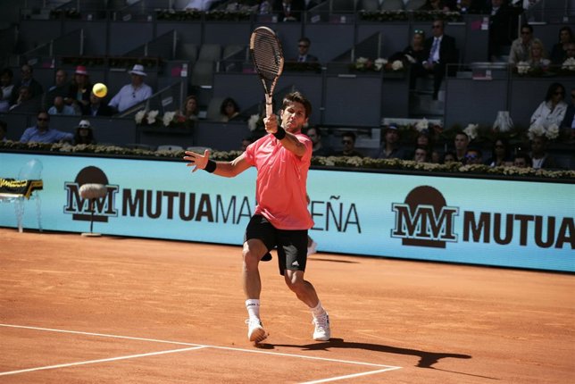 Fernando Verdasco en el Mutua Madrid Open