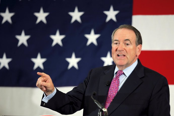 El exgobernador de Arkansas Mike Huckabee