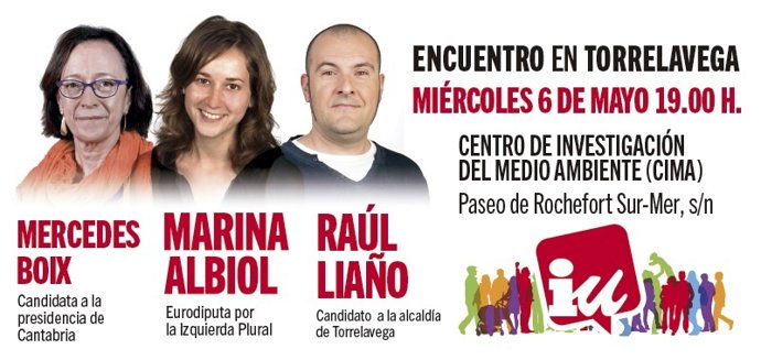 Cartel del acto
