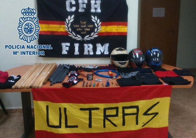 Alguno de los artículos intervenidos