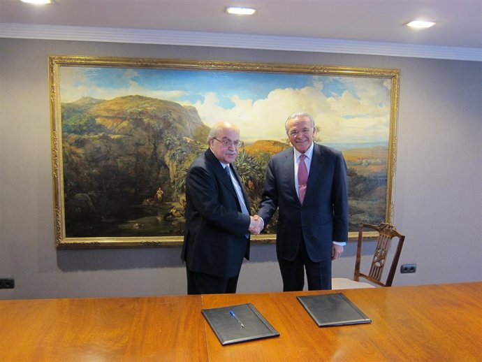 Andreu Mas-Colell e Isidre Fainé