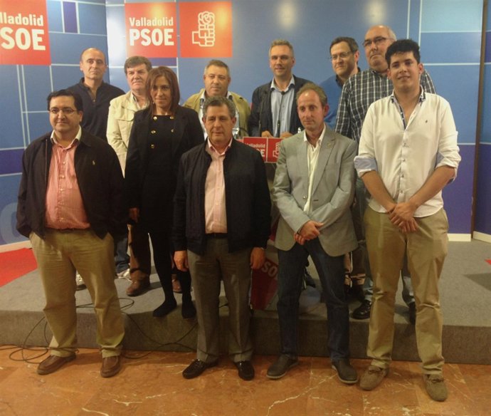 Candidatos del PSOE en municipios vallisoletanos de 1.000 a 2.000 habitantes