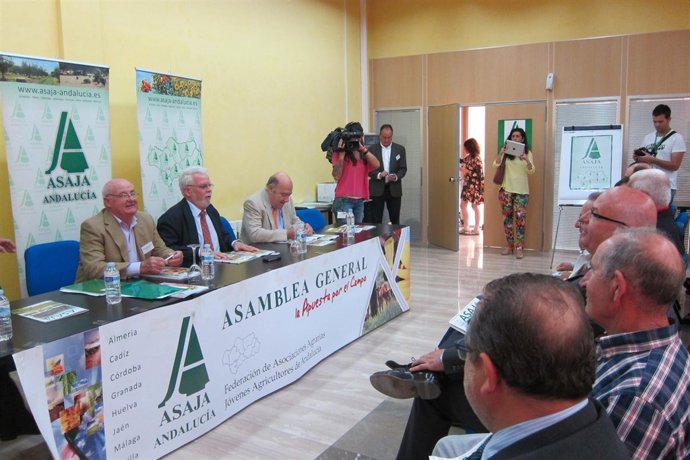 Asamblea general de Asaja Andalucía en Expoliva