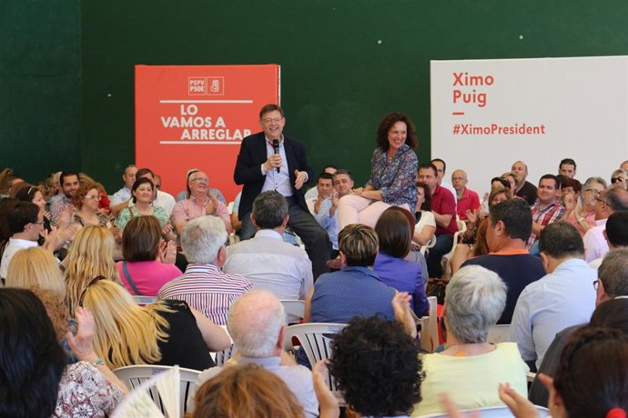 Ximo Puig en Quart de Poblet