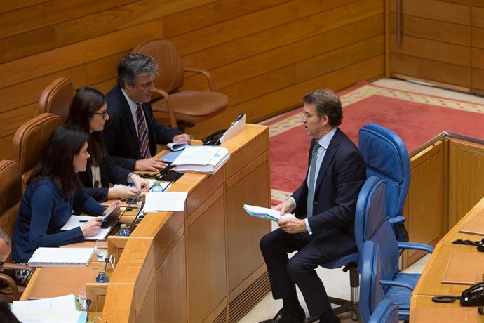 O presidente da Xunta, Alberto Núñez Feijóo, asistirá ao Pleno da Cámara galega.