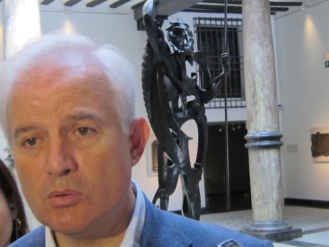 El candidato del PP a la Alcaldía, Eloy Suárez