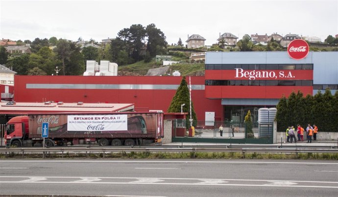 Huelga Transporte Cocacola Coruña